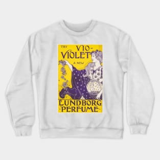 Lundborg Perfume Ad Crewneck Sweatshirt